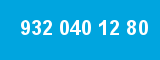 932 040 12 80 932 040 12 80